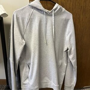 Lululemon Men’s City Sweat Pullover Hoodie - Heathered Ultra Light Grey sz S